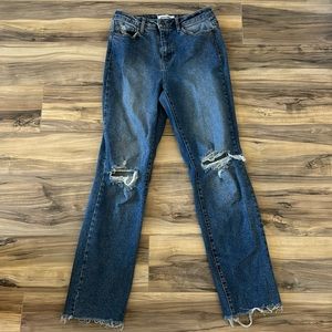 RSQ Women’s High Rise Straight Leg Denim Size 27